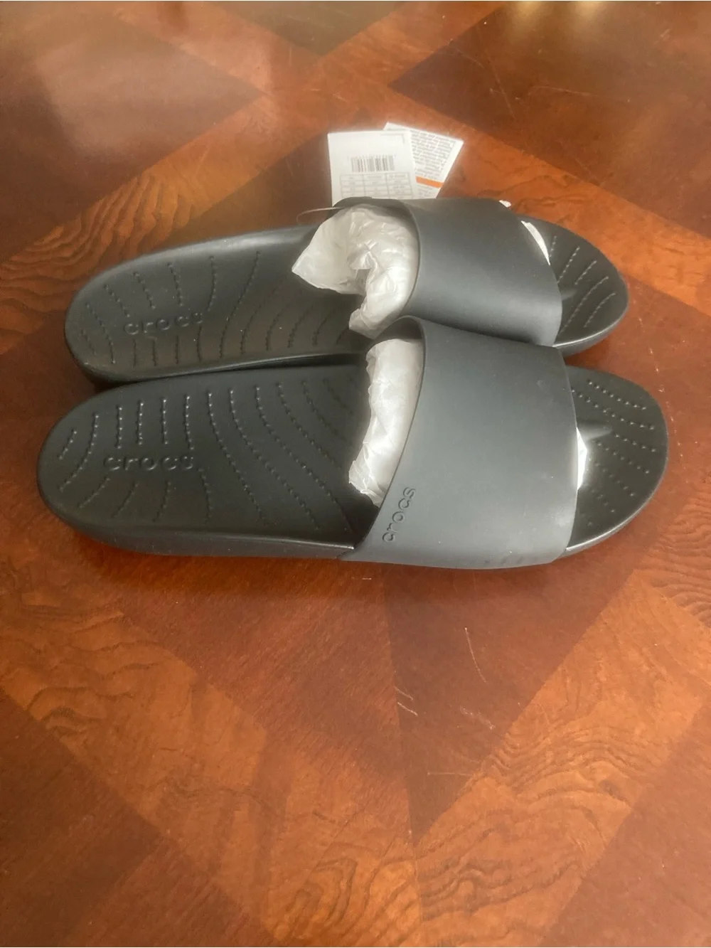 Crocs Splash Slide Sandals NWT Black Women’s Size 9